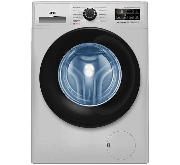 IFB Senorita SXS 6.5 kg 5 Star Fully Automatic Front Load Washing Machine (Steam Wash for 99.99% Germ Protection Silver)